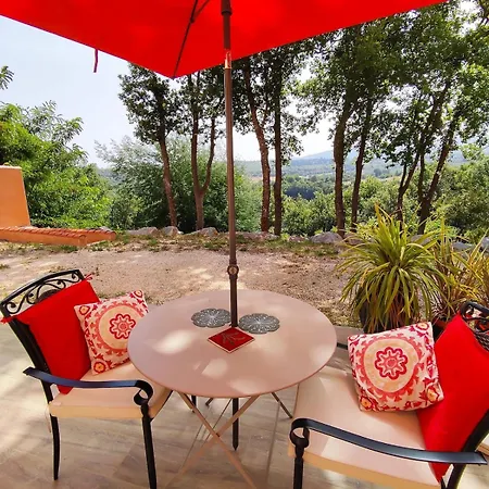 Les Hirondelles Avec Piscine Chauffee Apartman Prades