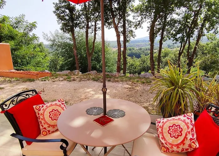 Les Hirondelles Avec Piscine Chauffee Lägenhet Prades (Pyrenees-Orientales)